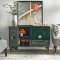 angelo:HOME Jaslene Glossy Glam Media Buffet Cabinet