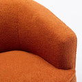 SEYNAR Contemporary Boucle Upholstered 360° Swivel Accent Chairs - Set of 2