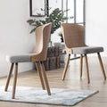 Set of 2 Mid-Century Modern Dining Chairs by Corvus Calvados