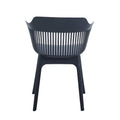 Porthos Home Palmer Set of 2 Dining Chairs with Plastic Shell and Legs