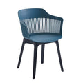 Porthos Home Palmer Set of 2 Dining Chairs with Plastic Shell and Legs