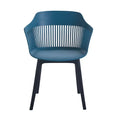 Porthos Home Palmer Set of 2 Dining Chairs with Plastic Shell and Legs