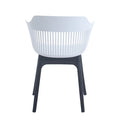Porthos Home Palmer Set of 2 Dining Chairs with Plastic Shell and Legs