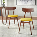 Set of 2 Cadiz Dining Chairs in Solid Beechwood by Simple Living