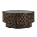 Norwood 40-Inch Round Coffee Table by Classic Home