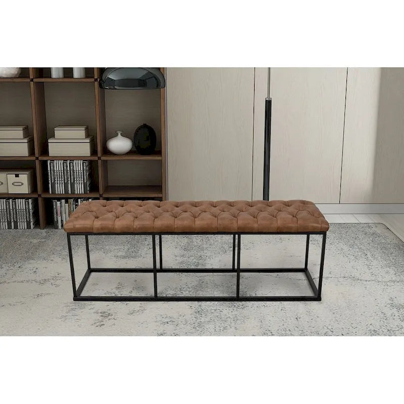 Carbon Loft DeAngelo Faux Leather Accent Bench