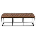 Carbon Loft DeAngelo Faux Leather Accent Bench