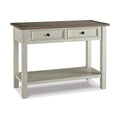 Signature Design by Ashley Bolanburg Rustic Farmhouse Sofa Table