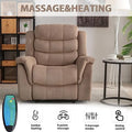 Power Lift Recliner Chair for Seniors - Lay Flat Design with Massage and Heat Features