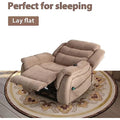 Power Lift Recliner Chair for Seniors - Lay Flat Design with Massage and Heat Features