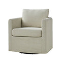 Erkenbald Contemporary 360-Degree Swivel Chair with Removable Slipcover by HULALA HOME