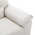 Modern Fort Faux Leather Accent Chairs for Living Room Upholstery
