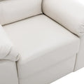 Modern Fort Faux Leather Accent Chairs for Living Room Upholstery