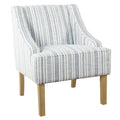 HomePop Classic Swoop Arm Accent Chair" can be rewritten as "HomePop Elegant Swoop Arm Accent Chair.