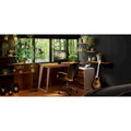 Modern L-Shaped Desk with Storage Cabinet & Drawers