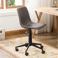 Roundhill Furniture Cesena 360° Swivel Office Chair with Faux Leather and Air Lift