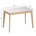39.4-Inch Wooden Writing and Computer Desk