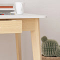 39.4-Inch Wooden Writing and Computer Desk