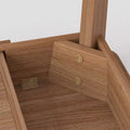 39.4-Inch Wooden Writing and Computer Desk