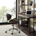 Corvus Madonna Adjustable Curved Office Chair in Mid-Century Modern Style