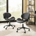 Corvus Madonna Adjustable Curved Office Chair in Mid-Century Modern Style