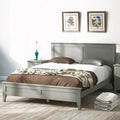 Solid Wood Full-Size Platform Bed