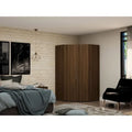 Mulberry 2.0 Contemporary Corner Wardrobe with Dual Hanging Rods