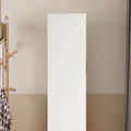 Modern Wardrobe Armoire with Mirror Door Drawers and Shelves
