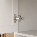Modern Wardrobe Armoire with Mirror Door Drawers and Shelves