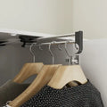 Modern Wardrobe Armoire with Mirror Door Drawers and Shelves