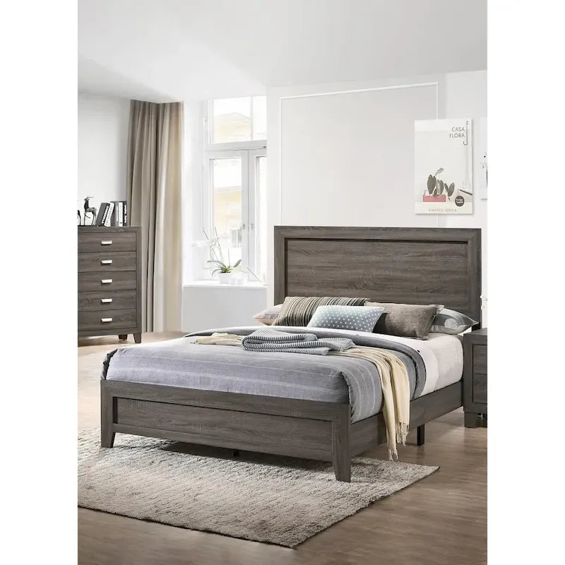 Premium Anastasia Panel Bed by Best Quality Furniture
