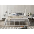 Melia Metal Bed Frame with Platform Design