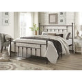 Melia Metal Bed Frame with Platform Design