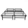 Brookside Foldable Full-Size Platform Bed Frame with Integrated Box Spring