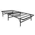 Brookside Foldable Full-Size Platform Bed Frame with Integrated Box Spring