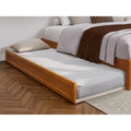 Barcelona Twin XL Trundle Panel Bed with Platform Design