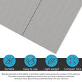 0.75-Inch Vertical Heavy-Duty Wooden Mattress Support Slats with Cover