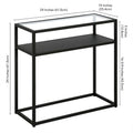 Ada 24-Inch Wide Rectangular Side Table