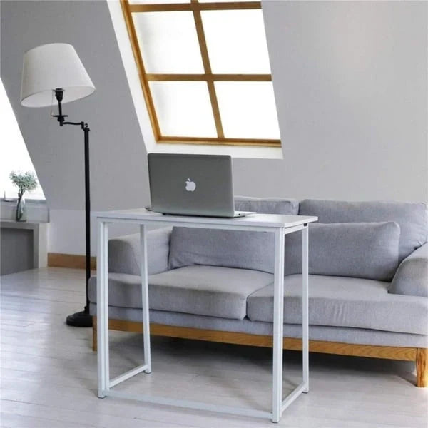 Porch & Den Elliott Folding Writing Desk - Versatile PC Office Table