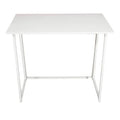 Porch & Den Elliott Folding Writing Desk - Versatile PC Office Table
