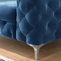 Corvus Aosta Tufted Velvet Chesterfield Lounge Chair