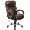 Executive Ergonomic Swivel Office Chair for Big & Tall with LeatherSoft Upholstery