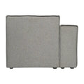Modern Left Armrest Modular Sectional Sofa Chair