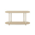 Furinno Turn-N-Tube Tool-Free Contemporary Oval Side Table