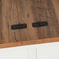 Contemporary Farmhouse Coffee Table Featuring Concealed Storage
