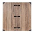 Contemporary Farmhouse Coffee Table Featuring Concealed Storage
