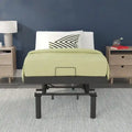 Wireless Remote Adjustable Bed Base with Anti-Skid Upholstery