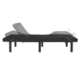 Wireless Remote Adjustable Bed Base with Anti-Skid Upholstery