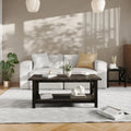 Classic Solid Wood Farmhouse Coffee Table
