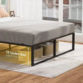 14-Inch Heavy-Duty Metal Full Bed Frame